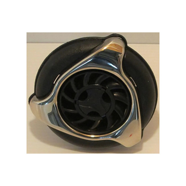 DYNASTY JET, POWER STORM, SPINNER, BLACK/SS TRIM, DYN LOGO, 12531
