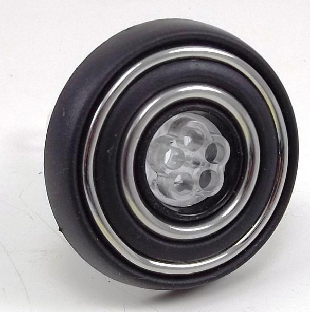 Dynasty Spas 15533 2" DYNASTY JET, 2018, ADJUSTABLE CLUSTER STORM, GLO, SHOWER, THREADED, ORION, METAL-CLEAR/BLACK  Dynasty Spas 15533 2" DYNASTY JET, 2018, ADJUSTABLE CLUSTER STORM, GLO, SHOWER, THREADED, ORION, METAL-CLEAR/BLACK