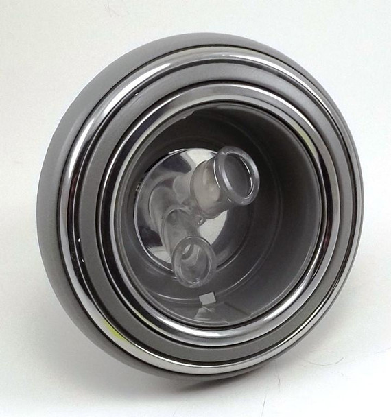 Dynasty Spas 15600 DYNASTY 5" JET, 2018, POWER STORM, GLO, TWIN ROTO, THREADED, ORION, METAL-CLEAR/GRAY 