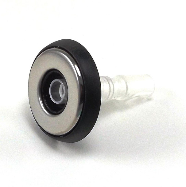 Dynasty Spas 15712 DYNASTY 2" JET, 2019, ADJUSTABLE CLUSTER STORM, GLO, DIRECTIONAL, THREADED, CLASSIC STYLE, BLACK-CLEAR 