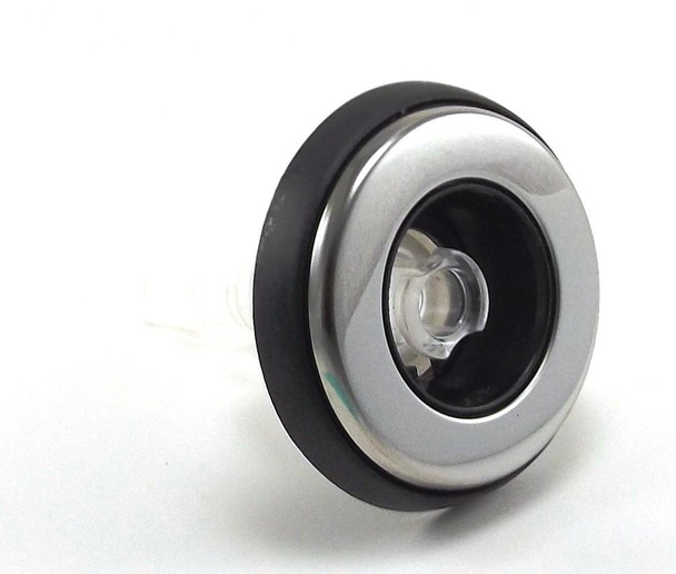 Dynasty Spas 15716 DYNASTY 3" JET, 2019, MINI STORM, GLO, DIRECTIONAL, THREADED, CLASSIC STYLE, BLACK-CLEAR 