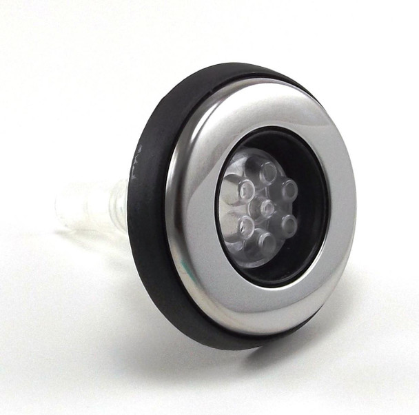 Dynasty Spas 15718 DYNASTY 3" JET, 2019, MINI STORM, GLO, MULTI MASSAGE, THREADED, CLASSIC STYLE, BLACK-CLEAR 