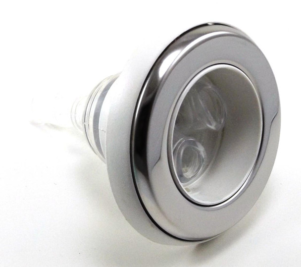 Dynasty Spas 15699 DYNASTY 4" JET, 2019, POLY STORM, GLO, TWIN ROTO, THREADED, CLASSIC STYLE, CW-CLEAR 