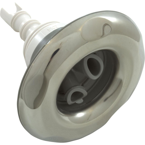  4" Jet Intl, WW Poly Storm, Twin Roto, Smth Scall, SS/Gry, Threaded 