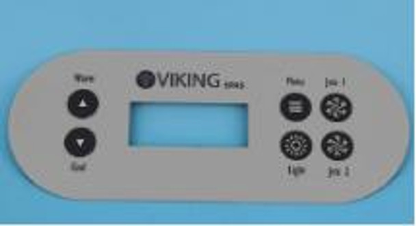 Viking Spas 91108 VIKING SPAS OVERLAY , BP100, 2 PUMP 