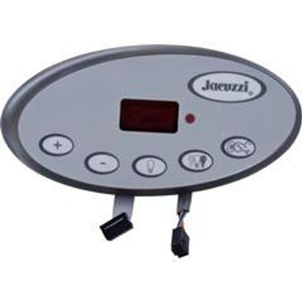  2600-331, Topside, Jacuzzi J-300 LED, 5 Button, P1, Lt, After 2008 
