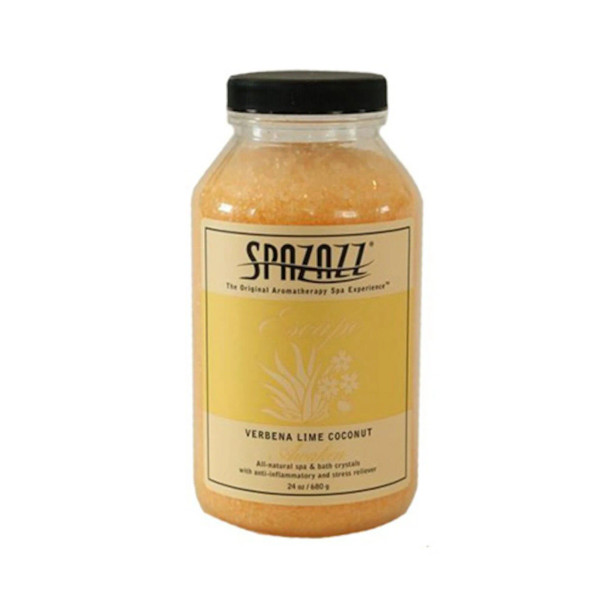 Fragrance, Spazazz, Crystals, Verbena Lime Coconut, 22oz Jar