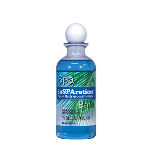 Fragrance, Insparation Liquid, Tropical Island, 9oz Bottle