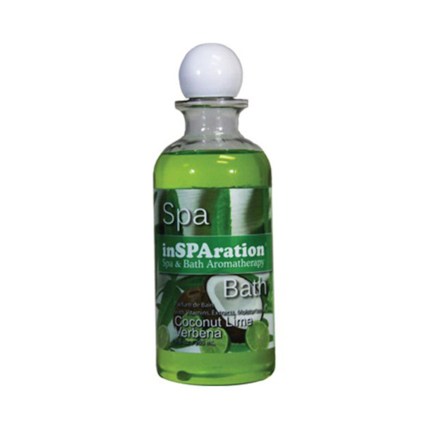 Fragrance, Insparation Liquid, Coconut Lime Verbena, 9oz Bottle
