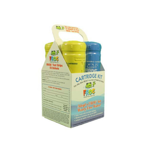 Spa Frog Cartridge Kit,  3 Bromine, 1 Mineral, 01-14-3856