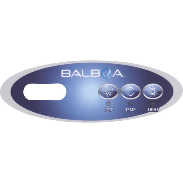  Overlay, Balboa Water Group Duplex Mini Oval, Jet/Temp/Light, 11219 