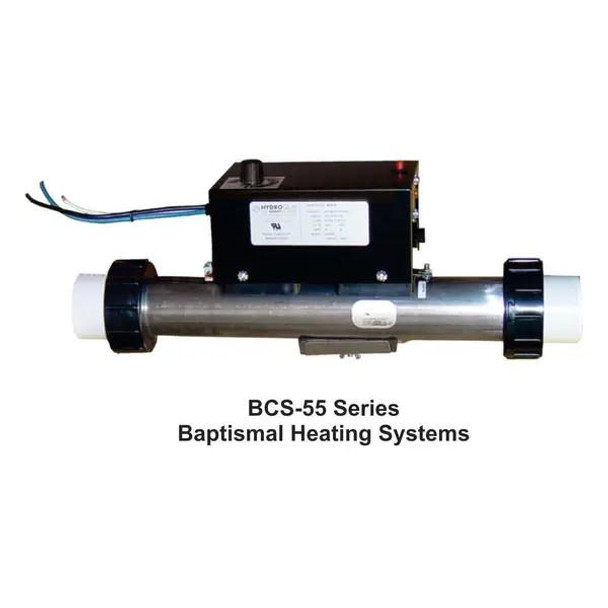 HYDROQUIP HydroQuip 15" Baptismal 5.5kW 240V 3-Wire Heater Assembly BCS-55-3W (15") 