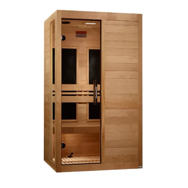 Saunas Dynamic “Lucca” 2 Person Low EMF FAR IR Sauna DYN-6215-05 