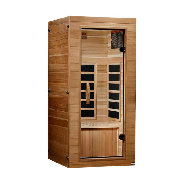Saunas Dynamic “Verona” 1 Person (Compact) Ultra Low EMF FAR Infrared Sauna DYN-1201-01 Elite 