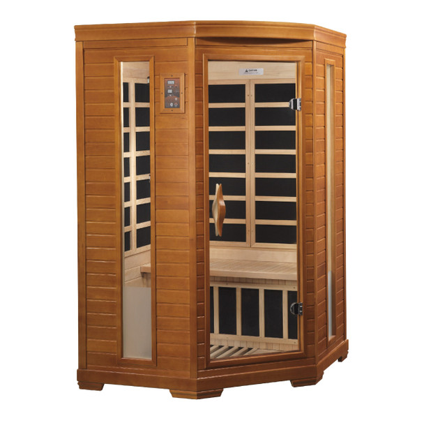Dynamic Hemming 2 Person Corner Low EMF Far Infrared Sauna DYN-6225-02