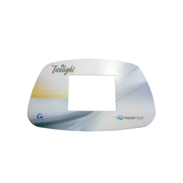  Master Spas Menu Driven Twilight 67.25 Series Keypad Overlay X509124 