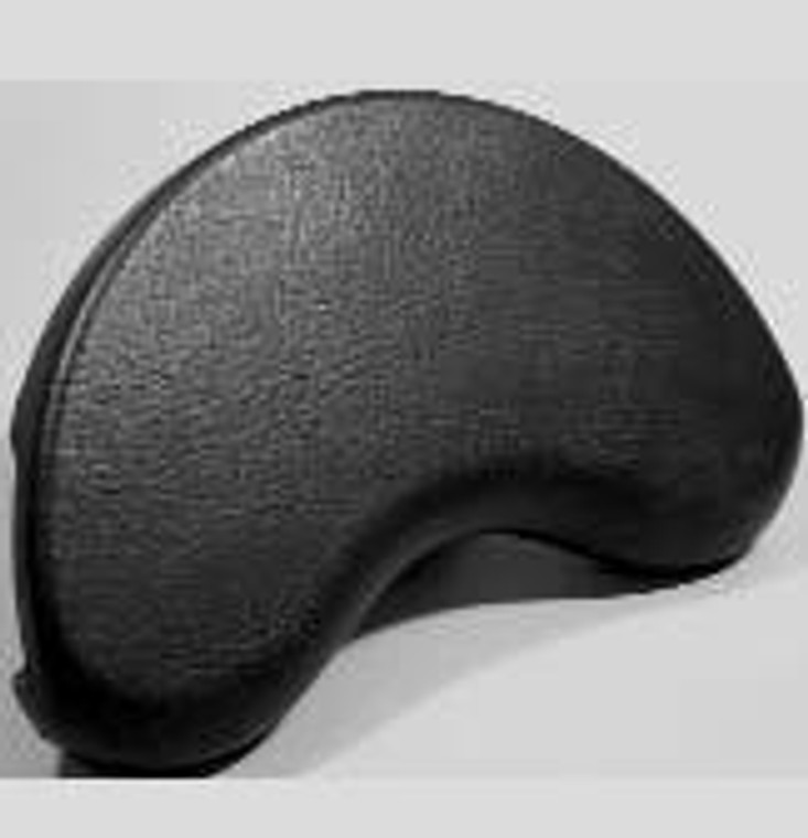 30532061 Vita Spas Pillow, Crescent Shape, Graphite Gray, 2004, 13" Long