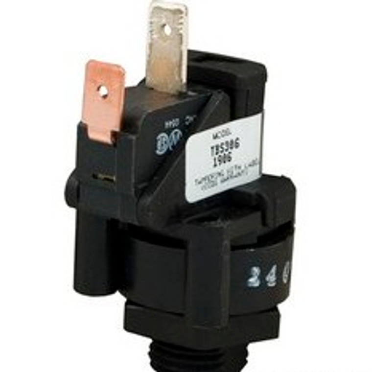 TBS-306 Air Switch, Thd, 25A SPNO, 90 Deg, LC