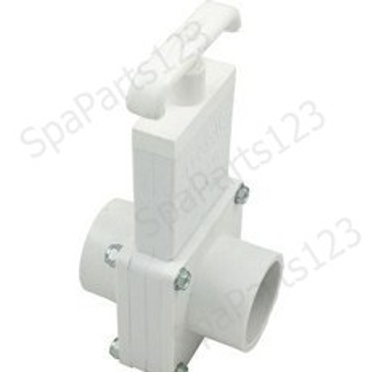 1.5" Spg x Spg, Spa Gate Valve, 3-Piece, 0102-15