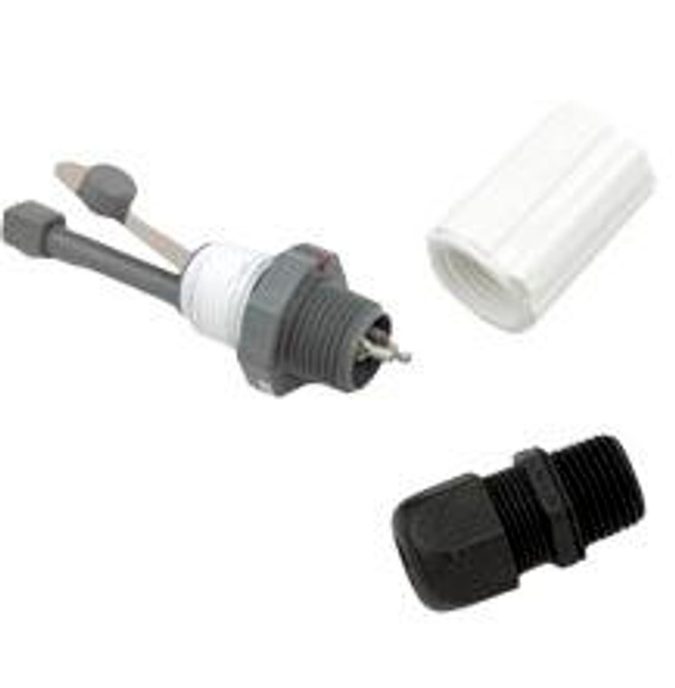 Spa Flow Switch, 1/2"Thd Q12DS Kit (hubble fitting & 1/2"Cplr)