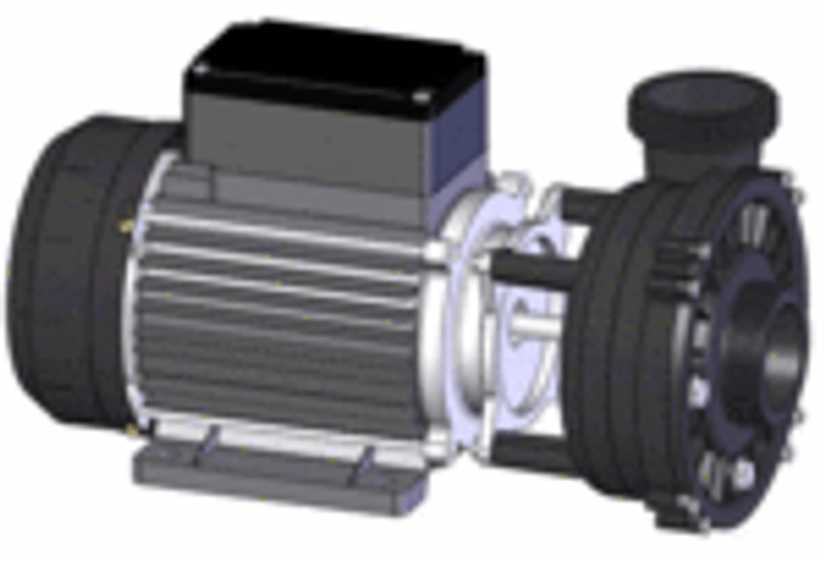 21-0044-81, Artesian Spa Pump, 2.0 Hp 2 Spd. 50Hz (European)