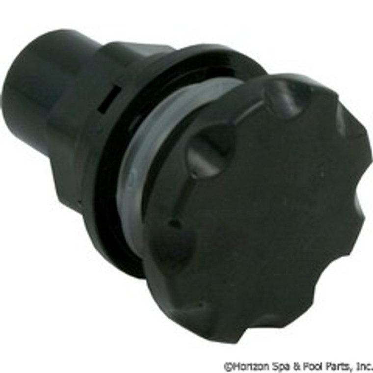 Hydro Air, Air Control Jetted Tub 1/2", small knob, {Black,Lt. Grey,White]