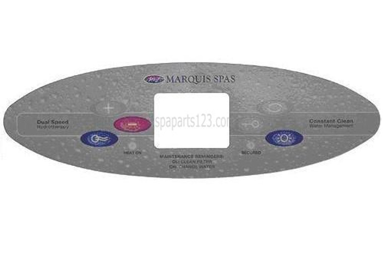 650-0520 Marquis Spas Overlay, 2003 - 2004, 10 1/2" Long