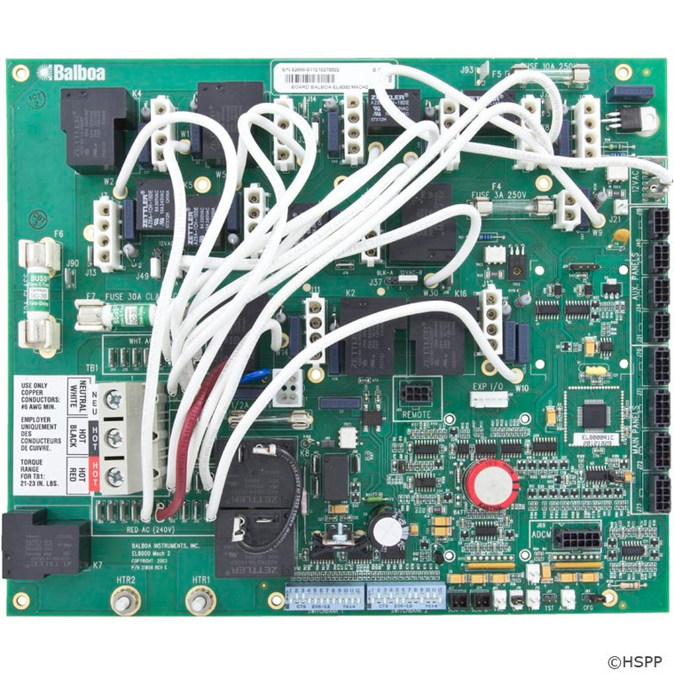 52888 Balboa Circuit Board, EL8000, M2, 52888-01