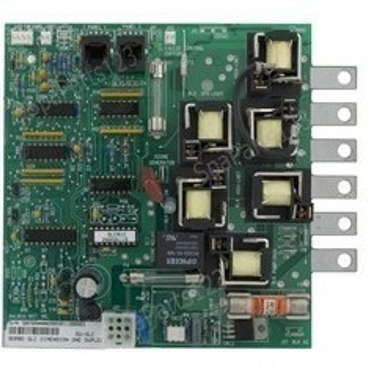 50704 Dimension One Spas Circuit Board, SLC, D-1, 1560-96, Duplex Analog W/Phone Plug