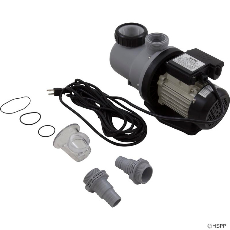 Pump, GAME SandPRO,0.5hp,115v,1-Spd,w/Hose Adaptors,Nema Crd (1)