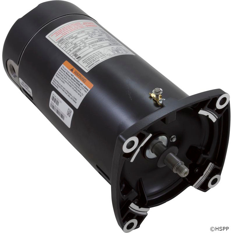 Motor, US Motor, 1.0 Horsepower, SQFL, Uprate, 115v/230v, 48Y