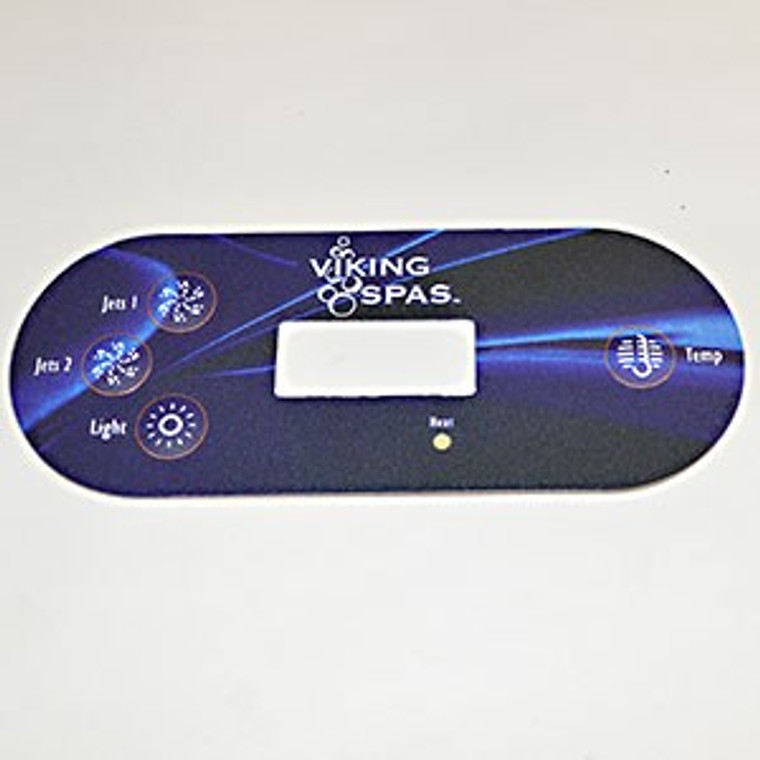 91082 VIKING OVERLAY ONLY - 2 PUMP VIKING - 4 Button