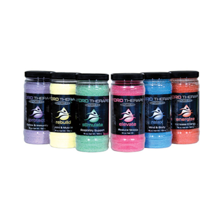 Aroma Therapy Crystals Sport RX, Crystals, Case Of 6, Assorted 19oz Jars