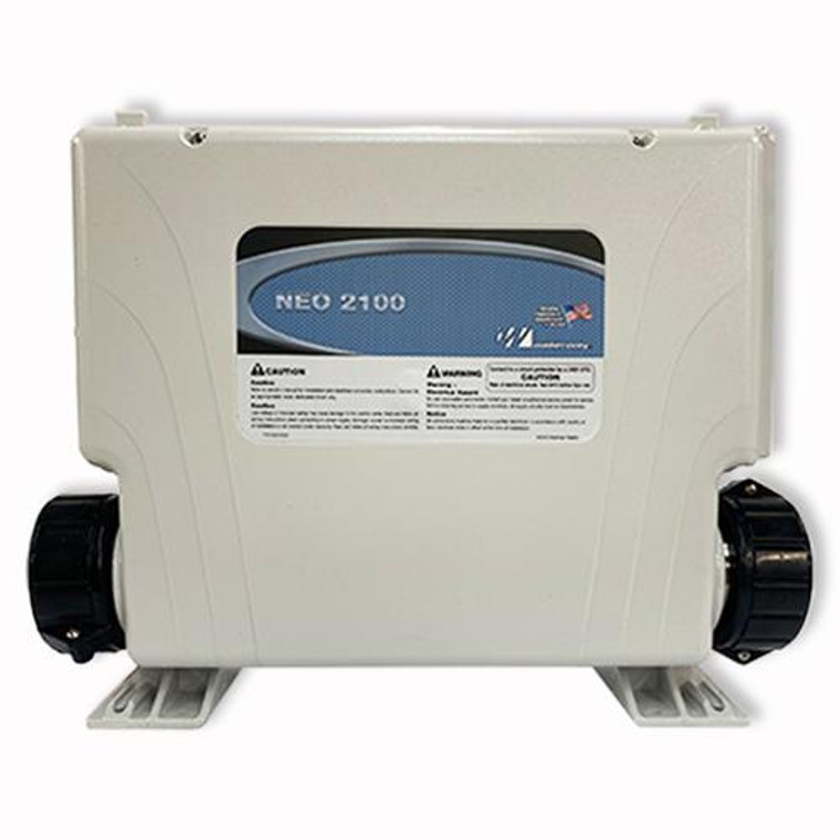 ELECB-CS00056-Q3 CAL SPAS CONTROL BOX NEO 2100 5.5Kw Ti, GENERIC & ATS Power/ Y Adapter (#777-CS00052) 3P PL