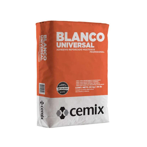 Adhesivo universal blanco cemix