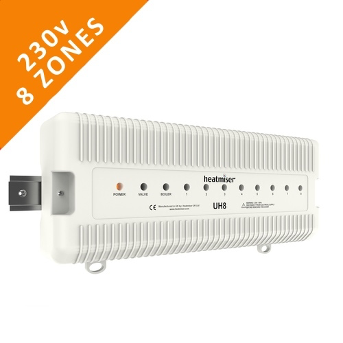 Heatmiser UH8 - 8 Zone 230v Wiring Centre Heatmiser UH8 - 8 Zone 230v Wiring Centre