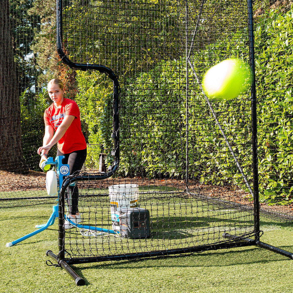 PS50™ Baseball and Softball Pitching Machine - Jugs Sports