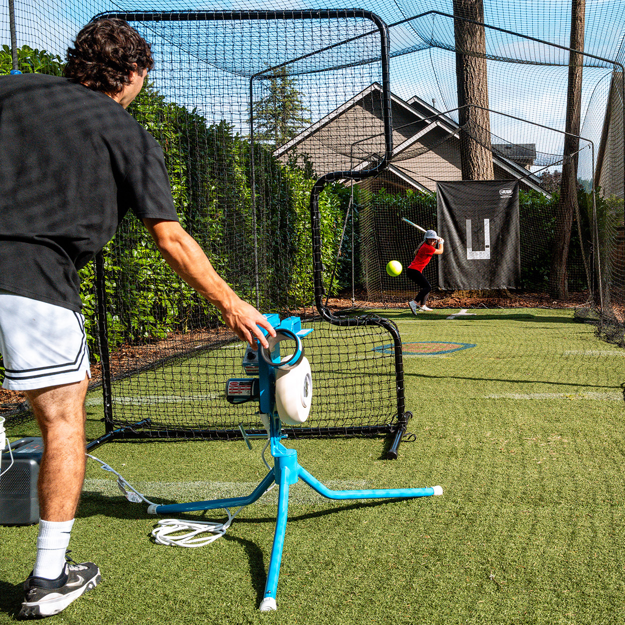 PS50™ Baseball and Softball Pitching Machine - Jugs Sports
