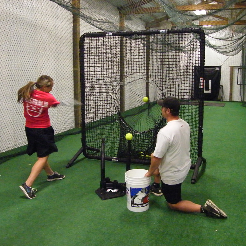 5-Point Hitting Tee - Jugs Sports