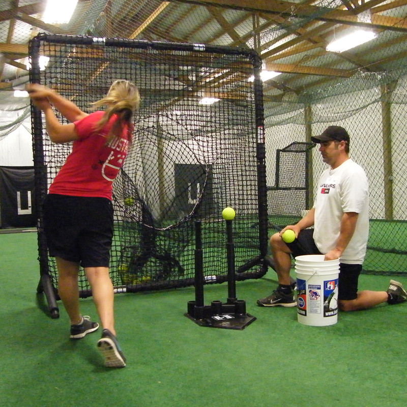 5-Point Hitting Tee - Jugs Sports