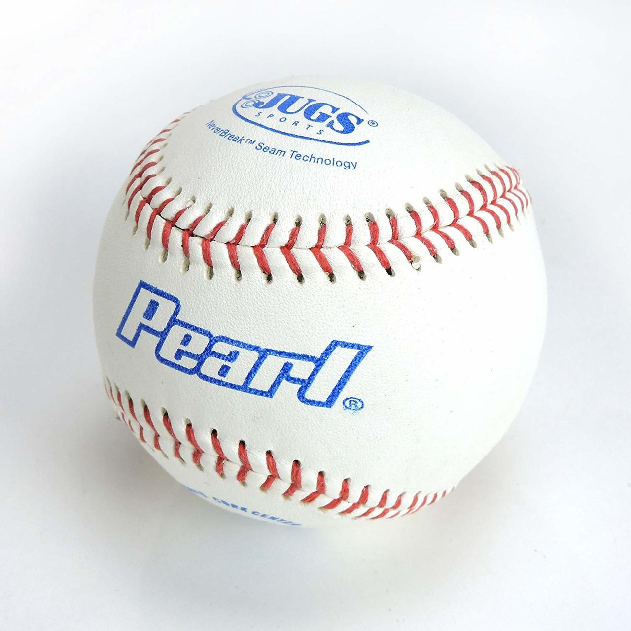 Pearl Leather Baseballs - Jugs Sports