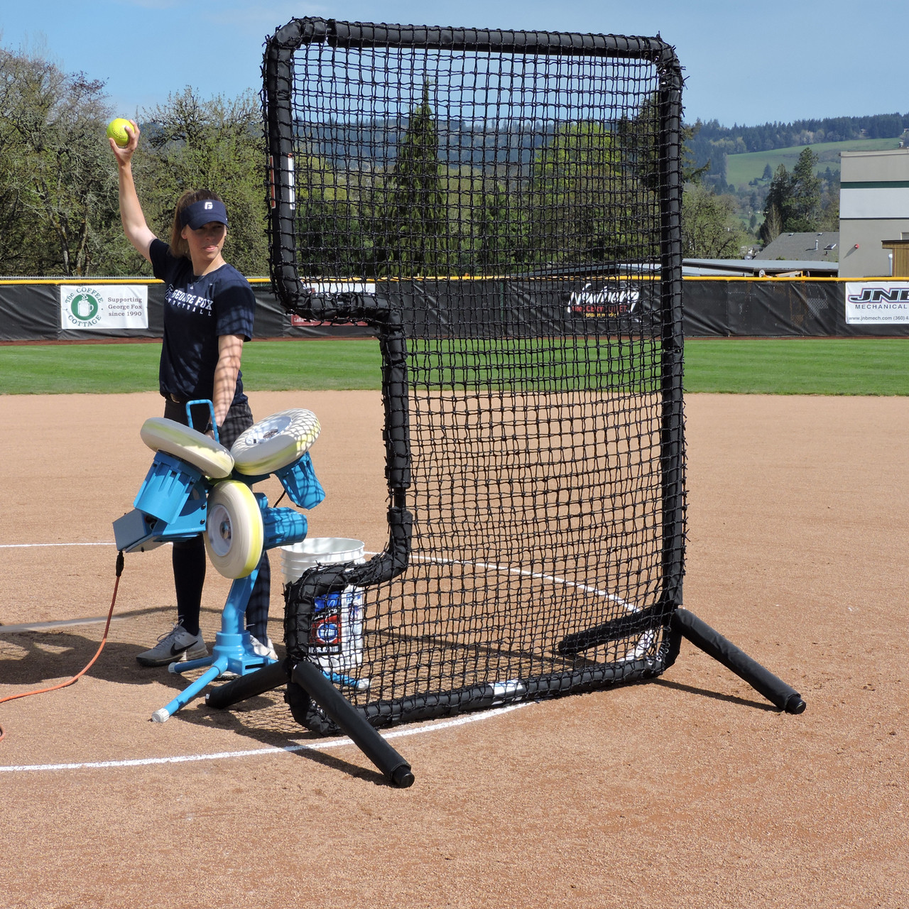 BP®3 Softball Pitching Machine with Changeup - Jugs Sports