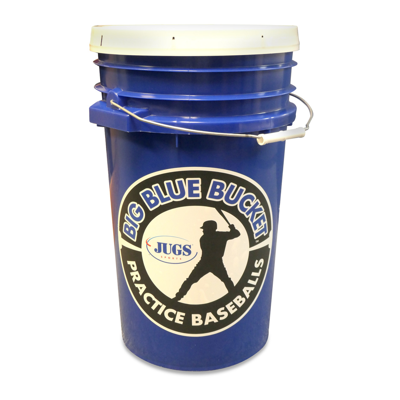 Big Blue Bucket—Pearl Baseballs - Jugs Sports