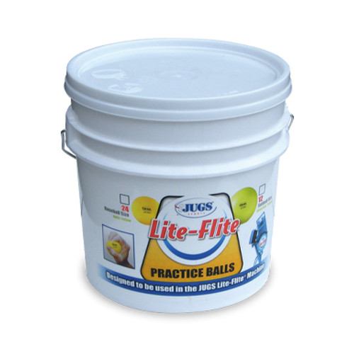 Bucket of Lite-Flite Baseballs or Softballs