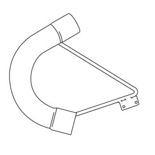 Bent Steel Feed Tube: Small-Ball Pitching Machine