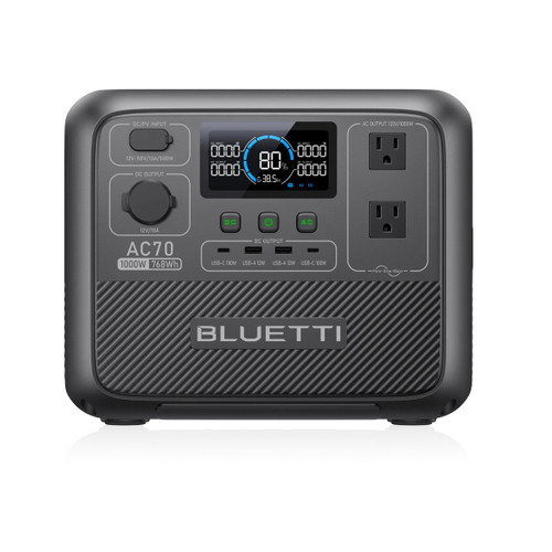 bluetti AC70 Portable Power Station