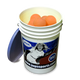 Bucket of Low Impact, Multi-Use Practice Softballs
