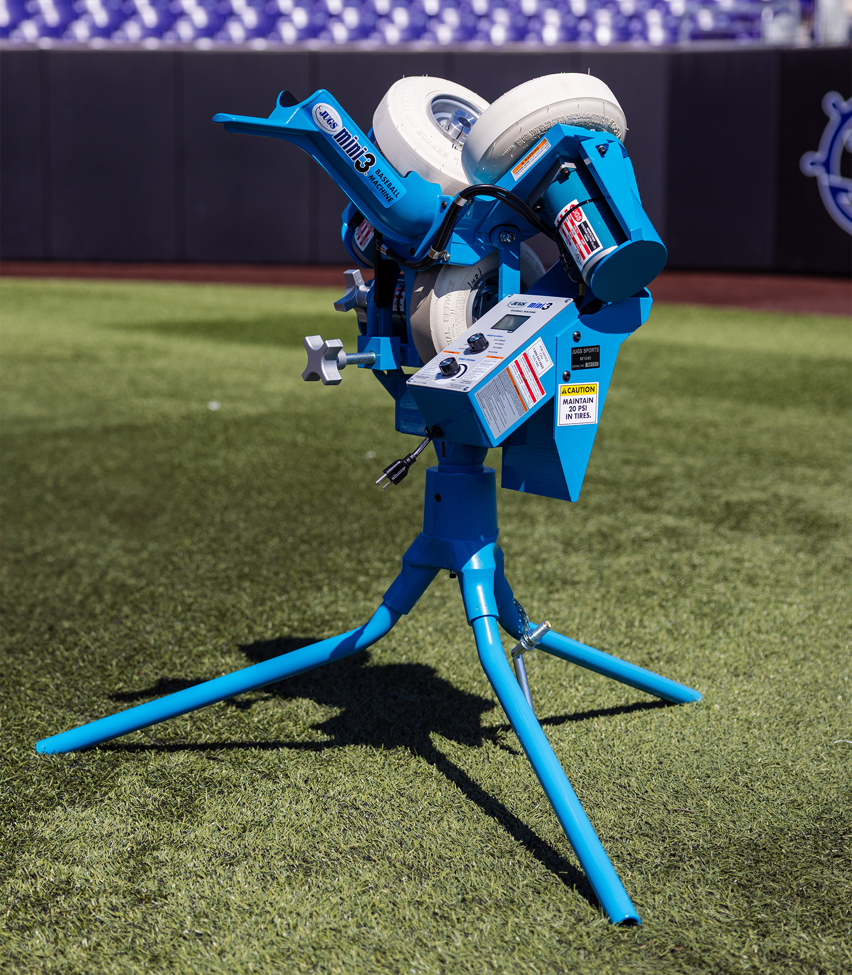 mini3 Baseball Pitching Machine - Jugs Sports