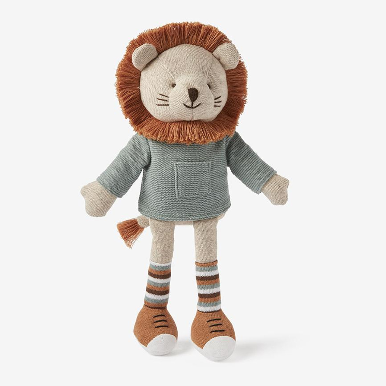 Knit Lion Toy 15 Baby Crossing