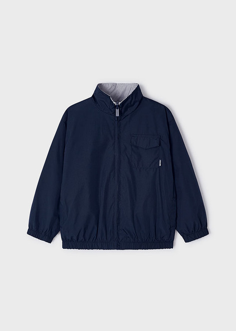 Reverse Windbreaker Navy/Grey - Toddler